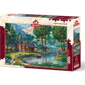Art Puzzle 1000 Parça Masal Evi Puzzle