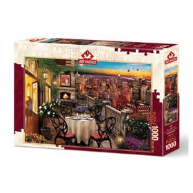 Art Puzzle 1000 Parça New Yorkta Akşam Yemeği Puzzle