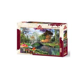 Art Puzzle 1000 Parça Postal Puzzle