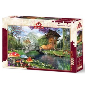 Art Puzzle 1000 Parça Postal Puzzle