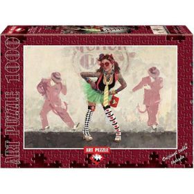 Art Puzzle 1000 Parça Şeytan Mı Melek Mi Puzzle