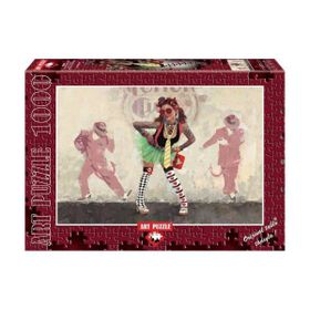 Art Puzzle 1000 Parça Şeytan Mı Melek Mi Puzzle