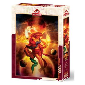 Art Puzzle 1000 Parça Su Ve Ateş Puzzle