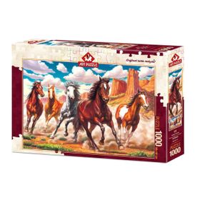 Art Puzzle 1000 Parça Vadide Dörtnala Puzzle