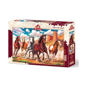 Art Puzzle 1000 Parça Vadide Dörtnala Puzzle