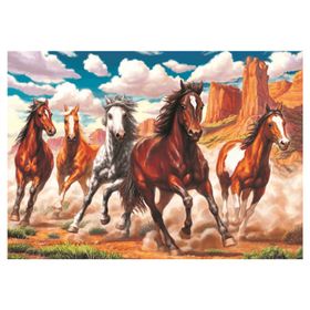 Art Puzzle 1000 Parça Vadide Dörtnala Puzzle