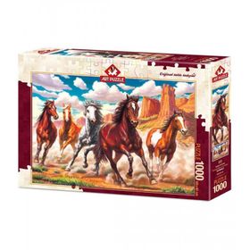 Art Puzzle 1000 Parça Vadide Dörtnala Puzzle