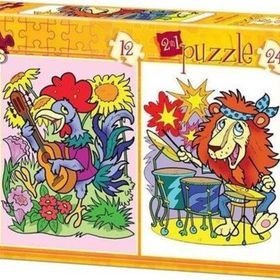 Art Puzzle 12+24 Müzisyen Hayvanlar Puzzle