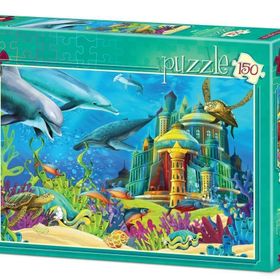 Art Puzzle 150 Parça Su Altı Kalesi