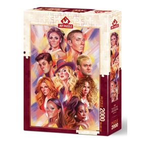 Art Puzzle 2000 Parça Dünya Müzik Starları Puzzle