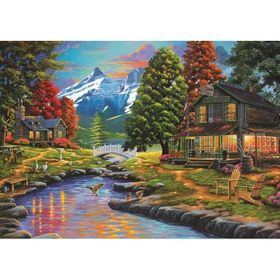Art Puzzle 2000 Parça İki Yaka Bir Orman Puzzle