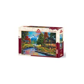 Art Puzzle 2000 Parça İki Yaka Bir Orman Puzzle