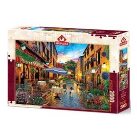 Art Puzzle 2000 Parça İtalya'da Gezinti Puzzle
