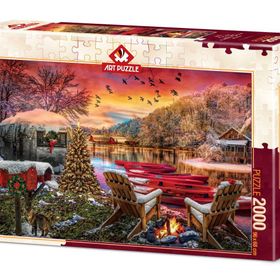 Art Puzzle 2000 Parça Karavan Kampı Puzzle