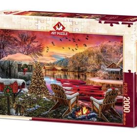 Art Puzzle 2000 Parça Karavan Kampı Puzzle