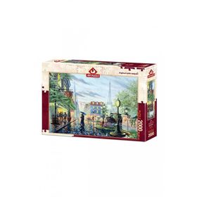 Art Puzzle 2000 Parça Pariste Yaz Yağmuru Puzzle