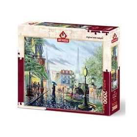 Art Puzzle 2000 Parça Pariste Yaz Yağmuru Puzzle