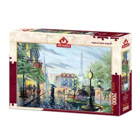 Art Puzzle 2000 Parça Yaz Yağmuru Paris Puzzle