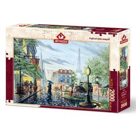 Art Puzzle 2000 Parça Yaz Yağmuru Paris Puzzle