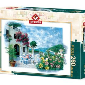 Art Puzzle 260 Parça Sahil Kafe Puzzle