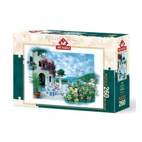 Art Puzzle 260 Parça Sahil Kafe Puzzle