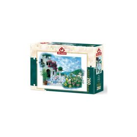Art Puzzle 260 Parça Sahil Kafe Puzzle