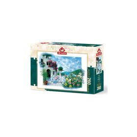 Art Puzzle 260 Parça Sahil Kafe Puzzle