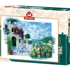 Art Puzzle 260 Parça Sahil Kafe Puzzle