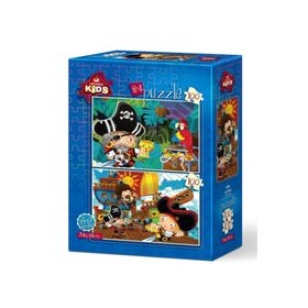 Art Puzzle 2x100 Parça Korsanlar Puzzle