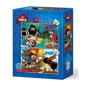 Art Puzzle 2x100 Parça Korsanlar Puzzle