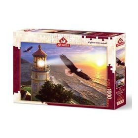 Art Puzzle 4221 Gündoğumunda Yüksek Uçuş 1000 Parça Puzzle