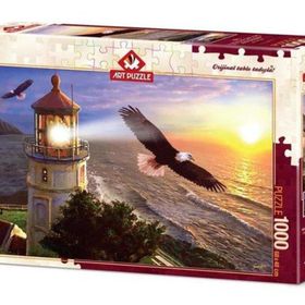 Art Puzzle 4221 Gündoğumunda Yüksek Uçuş 1000 Parça Puzzle