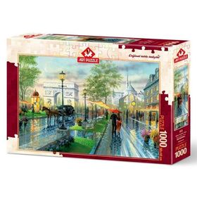Art Puzzle 4225 Bahar Gezin Paris 1000 Parça Puzzle