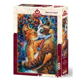 Art Puzzle 4226 Aşık Kedilerin Dansı 1000 Parça Puzzle