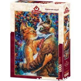 Art Puzzle 4226 Aşık Kedilerin Dansı 1000 Parça Puzzle