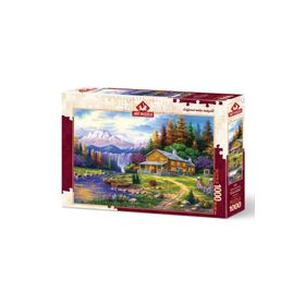 Art Puzzle 4230 Dağlarda Günbatımı 1000 Parça Puzzle