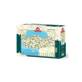 Art Puzzle 4288 260 Parça Türkiye Kültür Haritası Puzzle