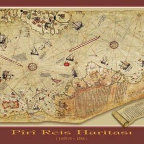 Art Puzzle 4308 Piri Reis Haritası 1000 Parça Puzzle