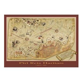 Art Puzzle 4308 Piri Reis Haritası 1000 Parça Puzzle