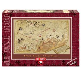Art Puzzle 4308 Piri Reis Haritası 1000 Parça Puzzle