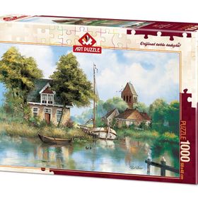 Art Puzzle 4386 Eve Dönüş 1000 Parça Puzzle