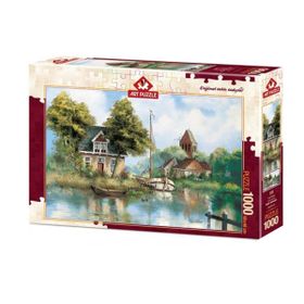 Art Puzzle 4386 Eve Dönüş 1000 Parça Puzzle