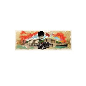 Art Puzzle 4476 Atatürk Kolajı 1000 Parça Panorama Puzzle