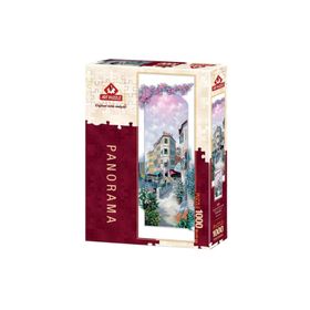 Art Puzzle 4484 Çiçekler İçinde Venedik 1000 Parça Panorama Puzzle