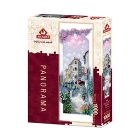 Art Puzzle 4484 Çiçekler İçinde Venedik 1000 Parça Panorama Puzzle