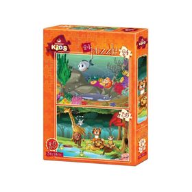 Art Puzzle 4494 Su Altı ve Orman Hayvanları