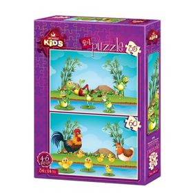 Art Puzzle 4496 Hayvanlar ve Yavruları