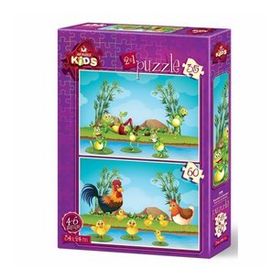 Art Puzzle 4496 Hayvanlar ve Yavruları