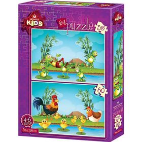 Art Puzzle 4496 Hayvanlar ve Yavruları