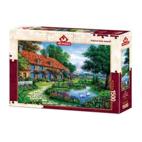 Art Puzzle 4551 Kuğulu Bahçe 1500 Parça Puzzle